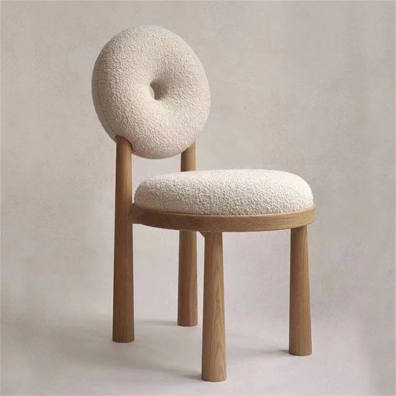 Round Back Vanity Chair