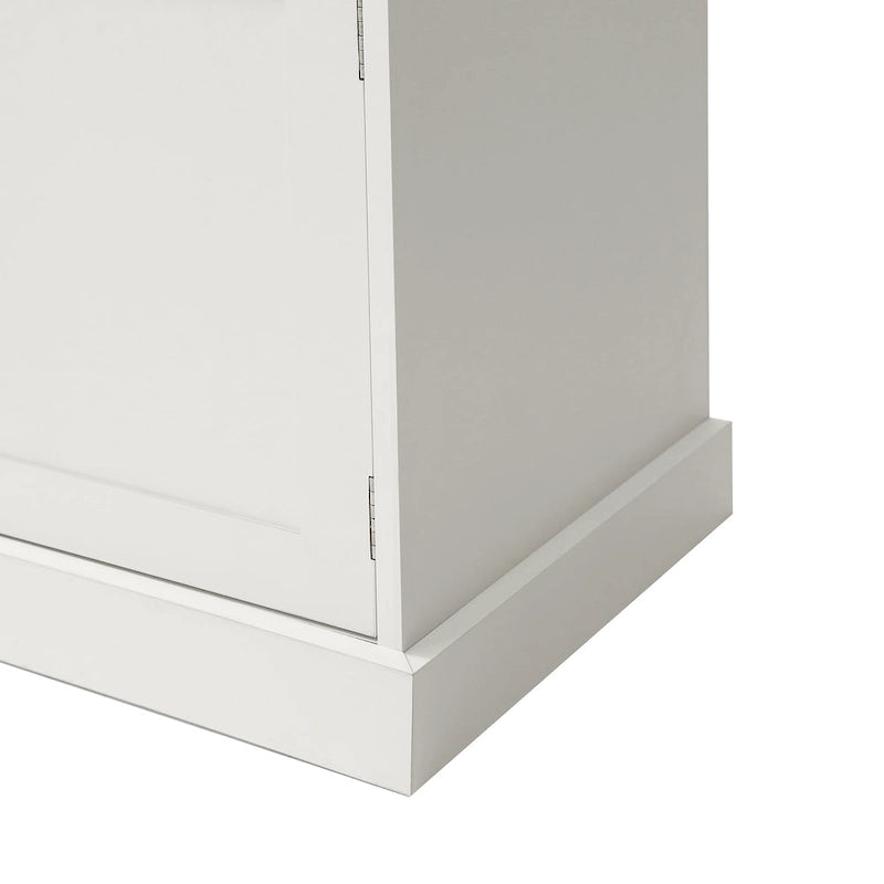 3-in-1 Design Hall Tree with 3 Hooks and Storage Bench - 47.24W x 70.9H x 15.74D