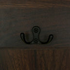 3-in-1 Design Hall Tree with 3 Hooks and Storage Bench - 47.24W x 70.9H x 15.74D