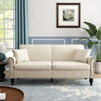 Modern 73 Couch Loveseat Upholstered Sofa