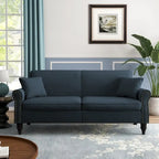 Modern 73 Couch Loveseat Upholstered Sofa