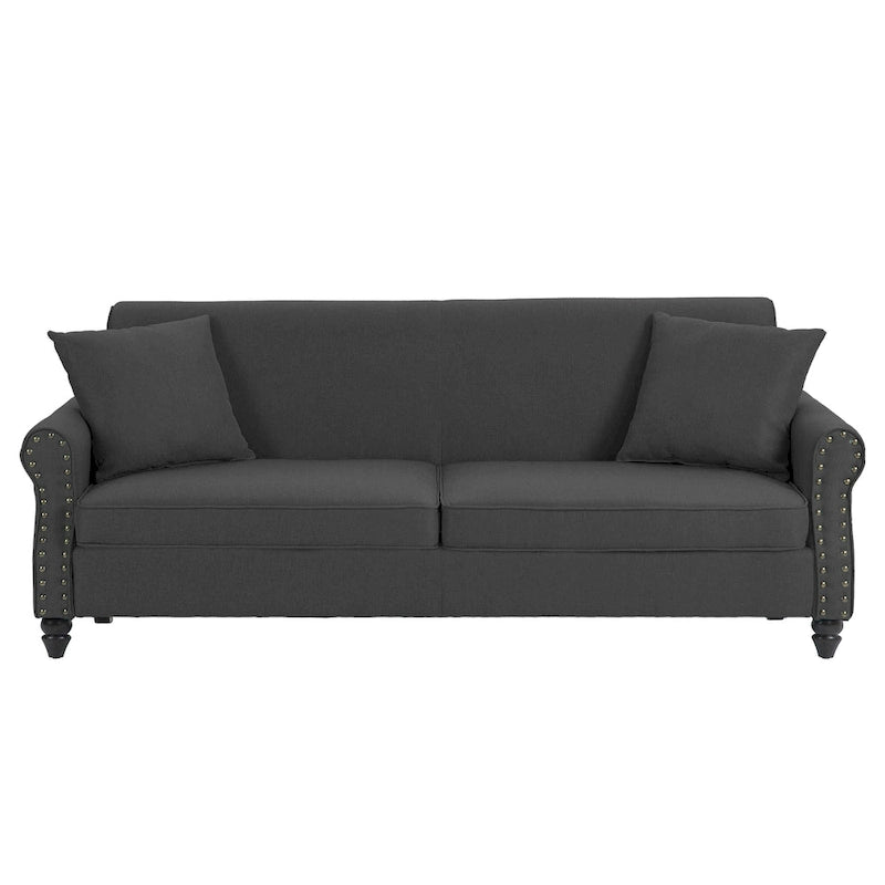 Modern 73 Couch Loveseat Upholstered Sofa