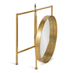 Kate and Laurel Celia Round Metal Side Table - 18.25x18.25x22