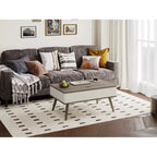 Elevatelux Rectangle Lift Top Square Coffee Table With Storage 37 x 23.5