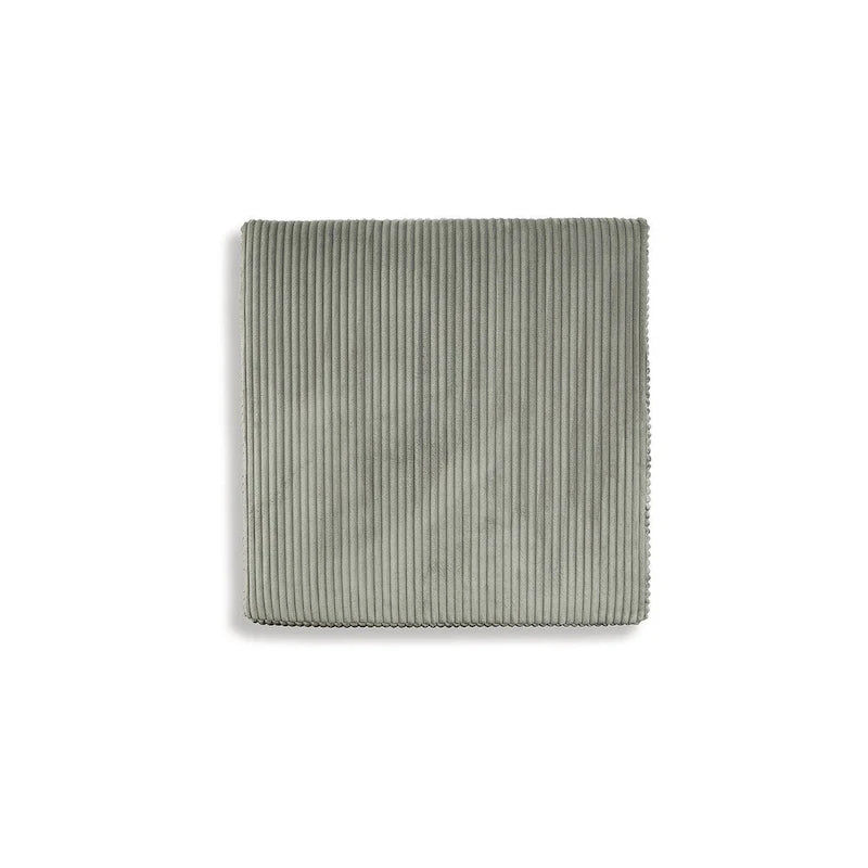 Signature Design by Ashley Lindyn Fog 5-Piece Sectional with Ottoman - 133 W x 133 D x 38 H