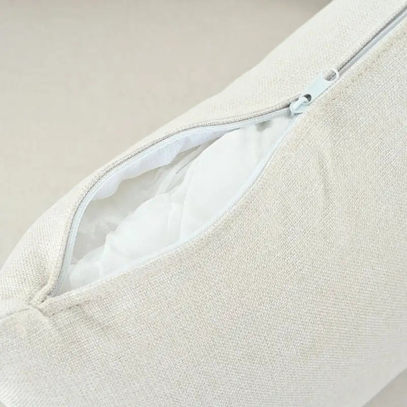 L-shaped Modular Sectional Sofa with Removable Back Cushions and Storage Space