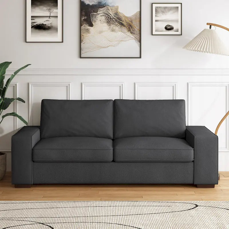 80 Sofa Couch Upholstered Loveseat for Living Room