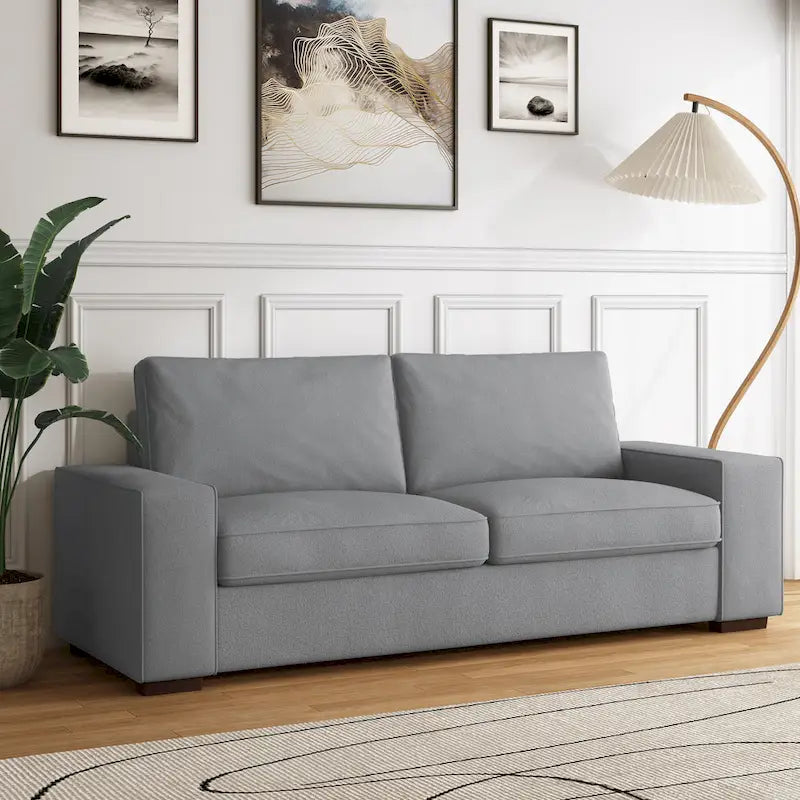 80 Sofa Couch Upholstered Loveseat for Living Room