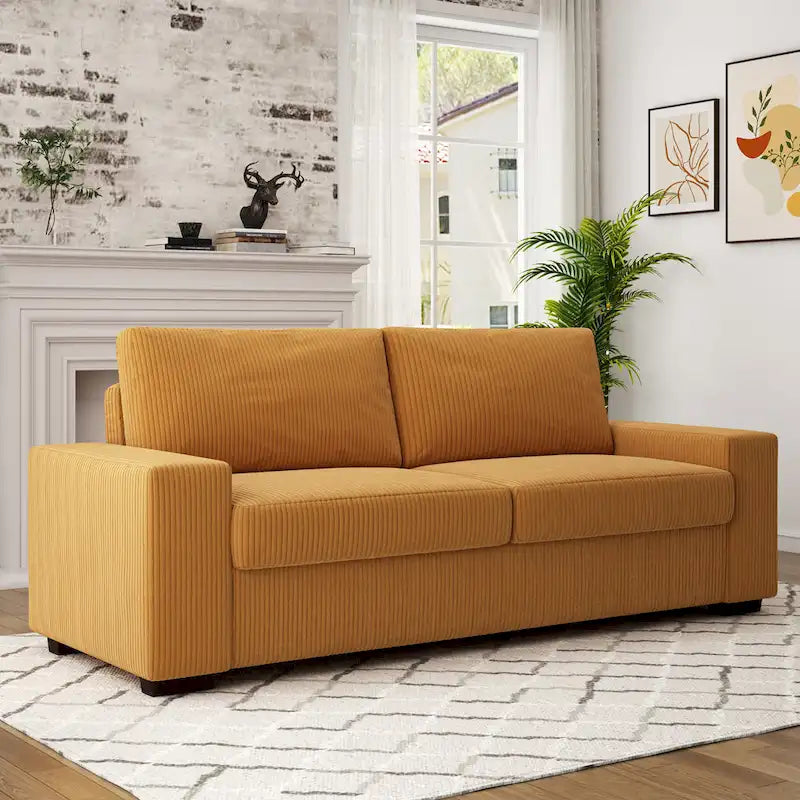 80 Sofa Couch Upholstered Loveseat for Living Room