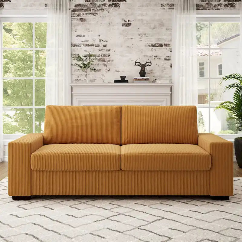 80 Sofa Couch Upholstered Loveseat for Living Room