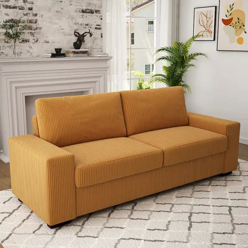 80 Sofa Couch Upholstered Loveseat for Living Room