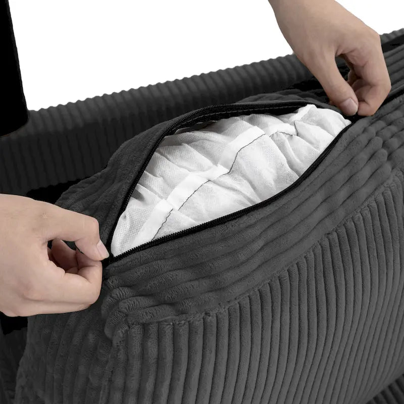 80 Sofa Couch Upholstered Loveseat for Living Room