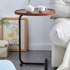 C-Shaped Side Table, Small Sofa Table For Living Room