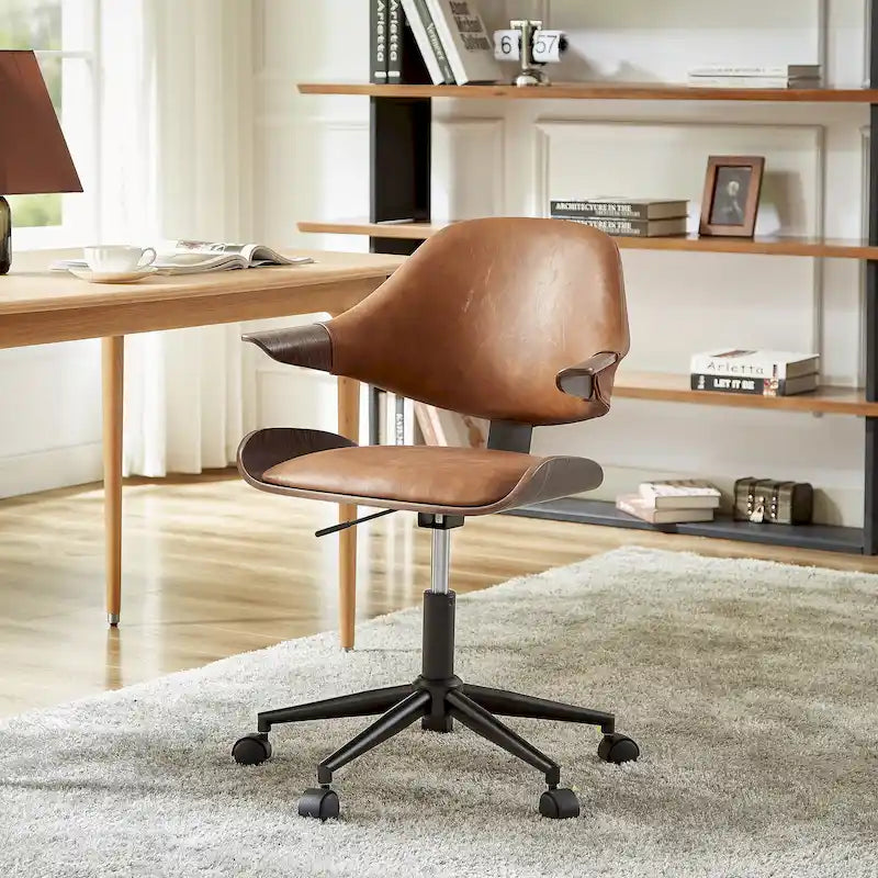 Art Leon Adjustable and Rolling Desk Chair