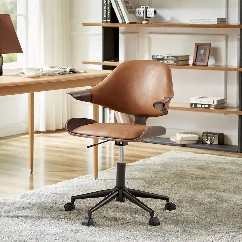 Art Leon Adjustable and Rolling Desk Chair