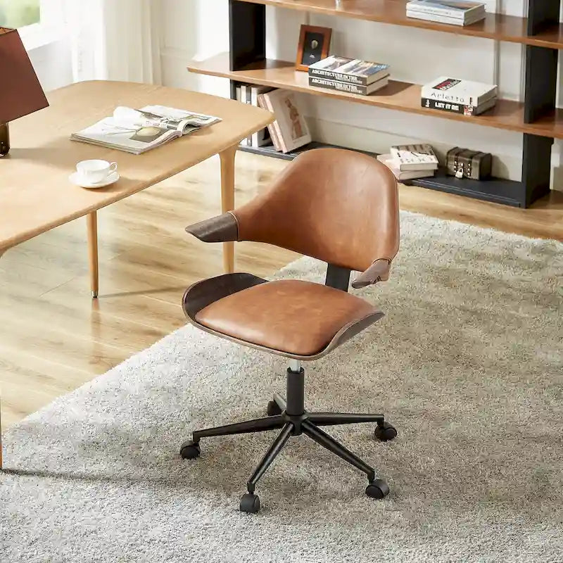 Art Leon Adjustable and Rolling Desk Chair