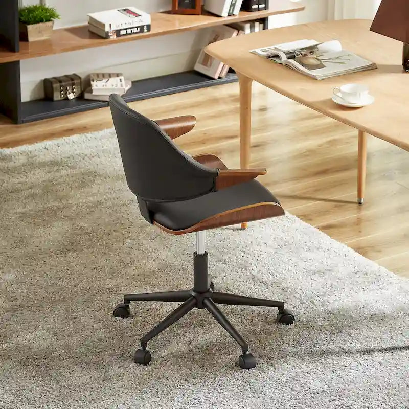 Art Leon Adjustable and Rolling Desk Chair