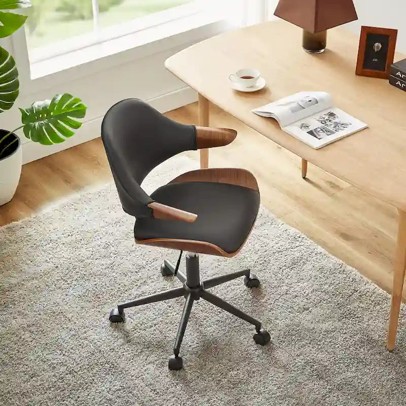 Art Leon Adjustable and Rolling Desk Chair