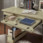 Barnstone Cornice 1-drawer Storage Writing Desk by iNSPIRE Q Artisan