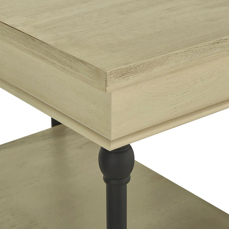 Barnstone Cornice 1-drawer Storage Writing Desk by iNSPIRE Q Artisan