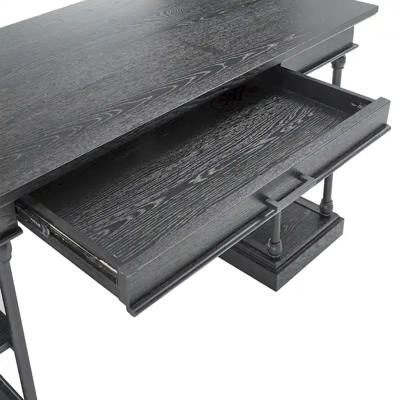 Barnstone Cornice 1-drawer Storage Writing Desk by iNSPIRE Q Artisan