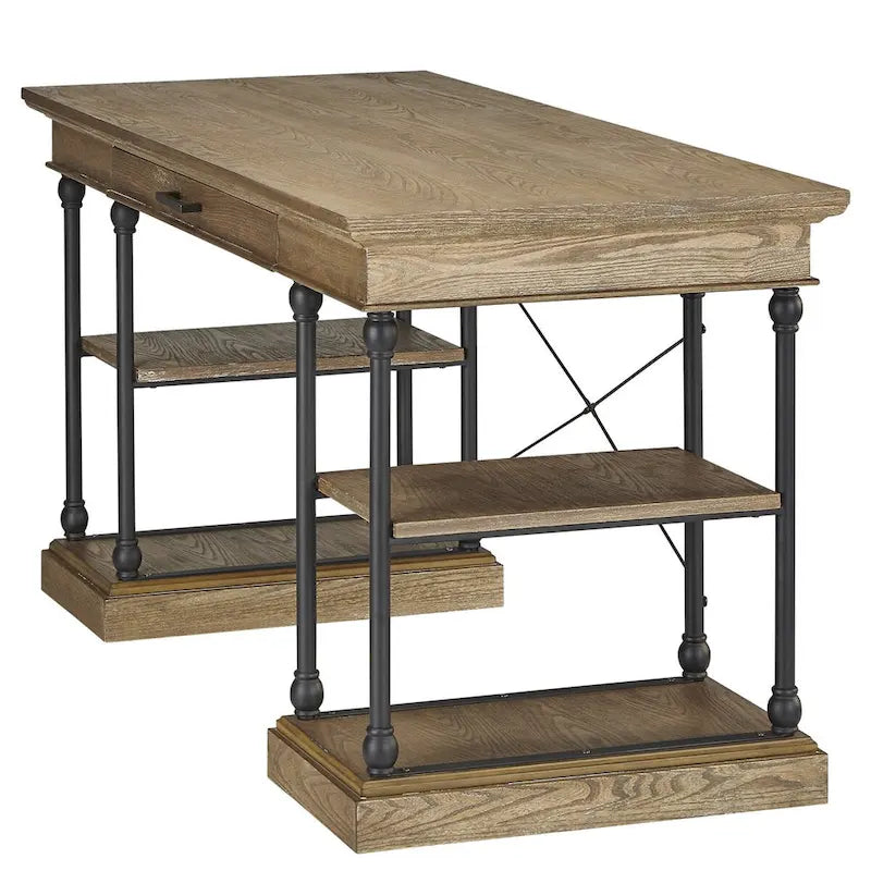 Barnstone Cornice 1-drawer Storage Writing Desk by iNSPIRE Q Artisan