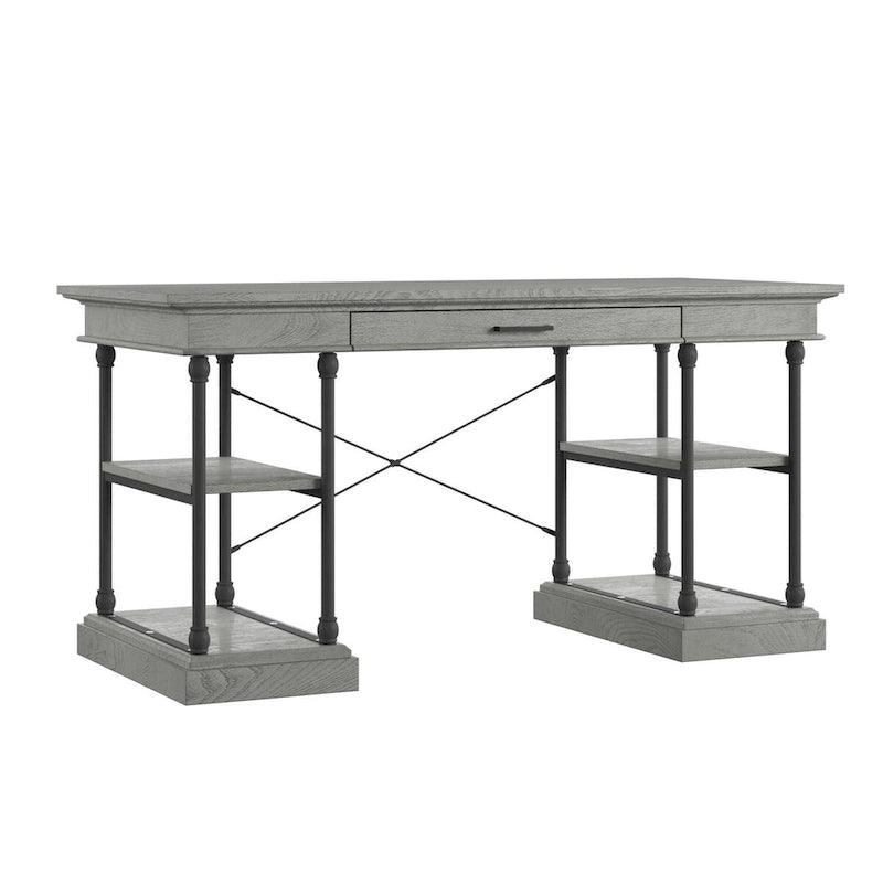 Barnstone Cornice 1-drawer Storage Writing Desk by iNSPIRE Q Artisan