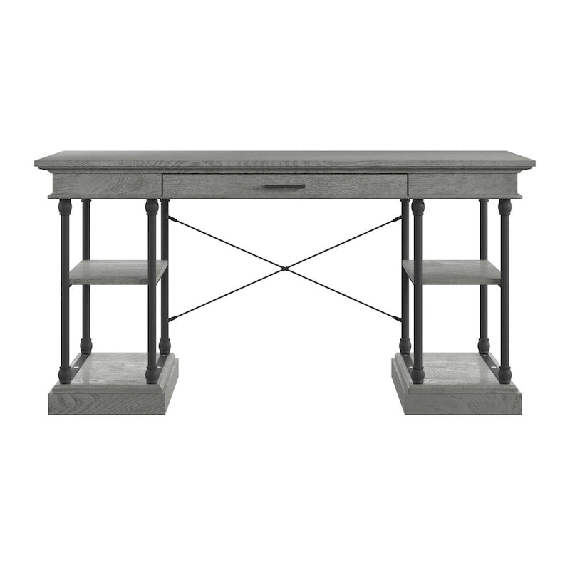 Barnstone Cornice 1-drawer Storage Writing Desk by iNSPIRE Q Artisan